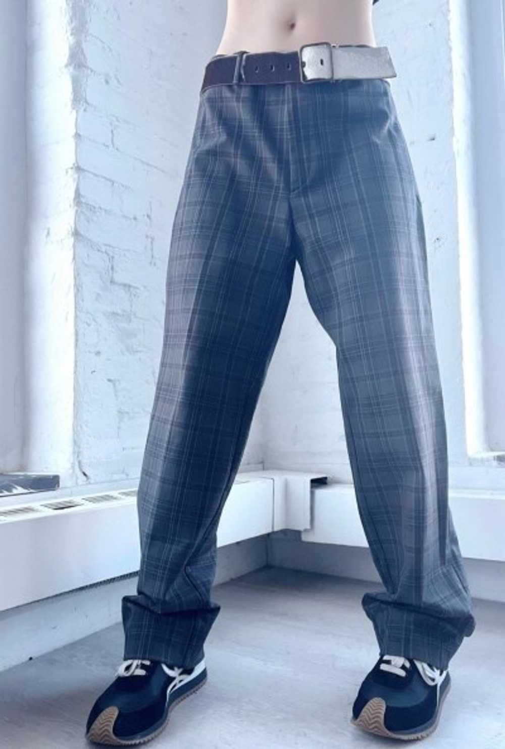 Prada perfect grampa plaid trousers - image 3