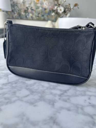 バッグ Coach Optic Signature Hook Demi Pouch Coach signature demi pouch - Gem