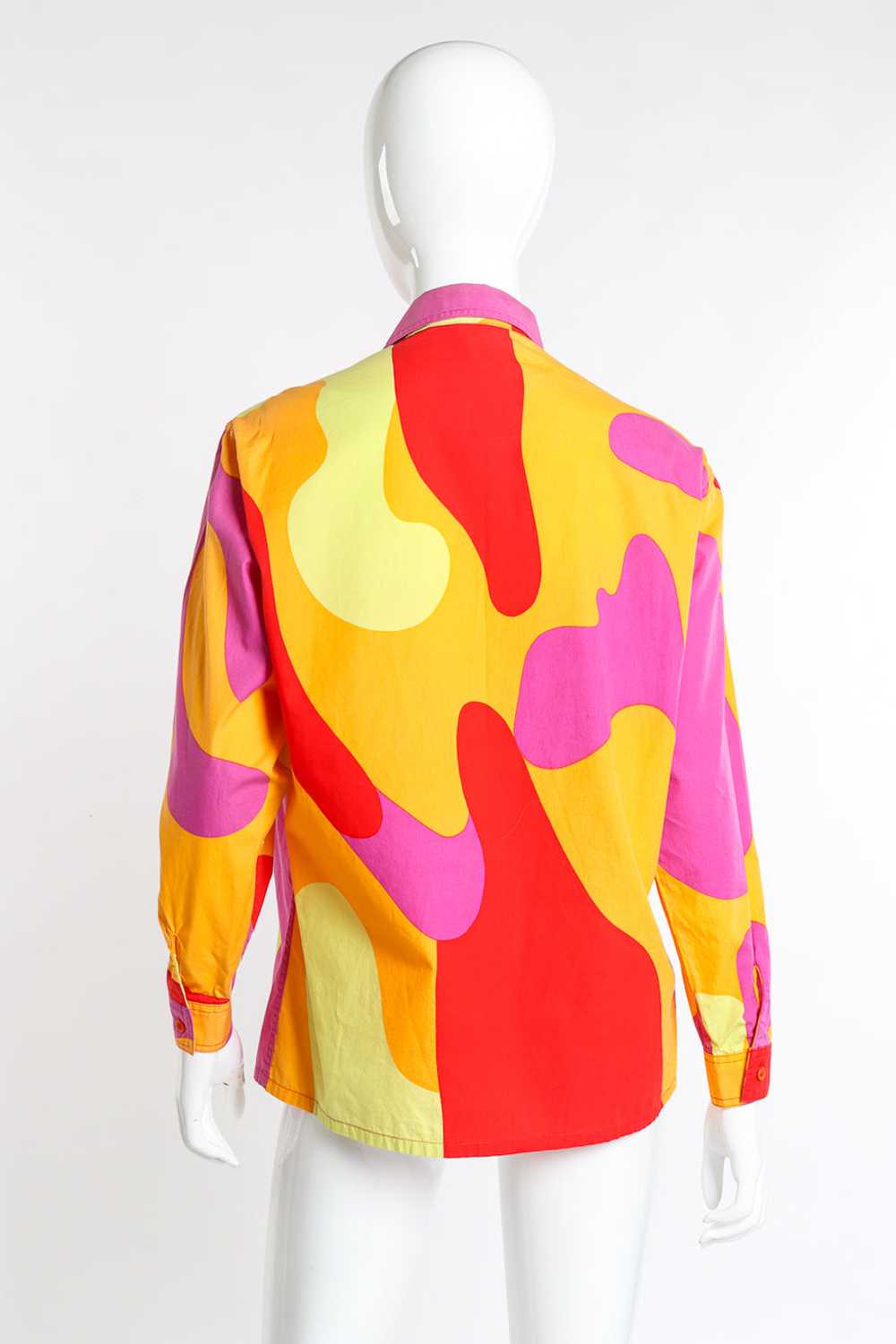 STEPHEN SPROUSE Andy Warhol Camouflage Button Up - image 3
