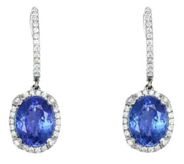 Effy Effy Tanzanite and Diamond Drop Earrings - image 1
