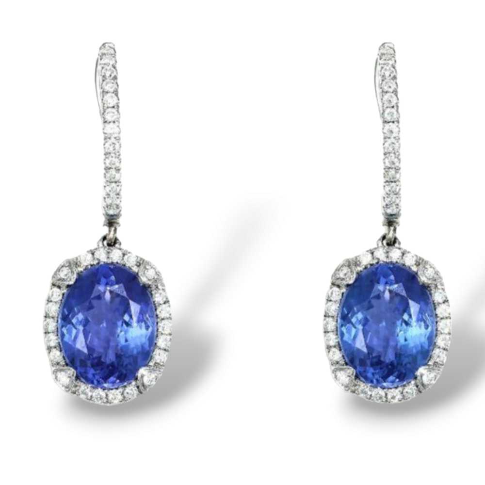 Effy Effy Tanzanite and Diamond Drop Earrings - image 5