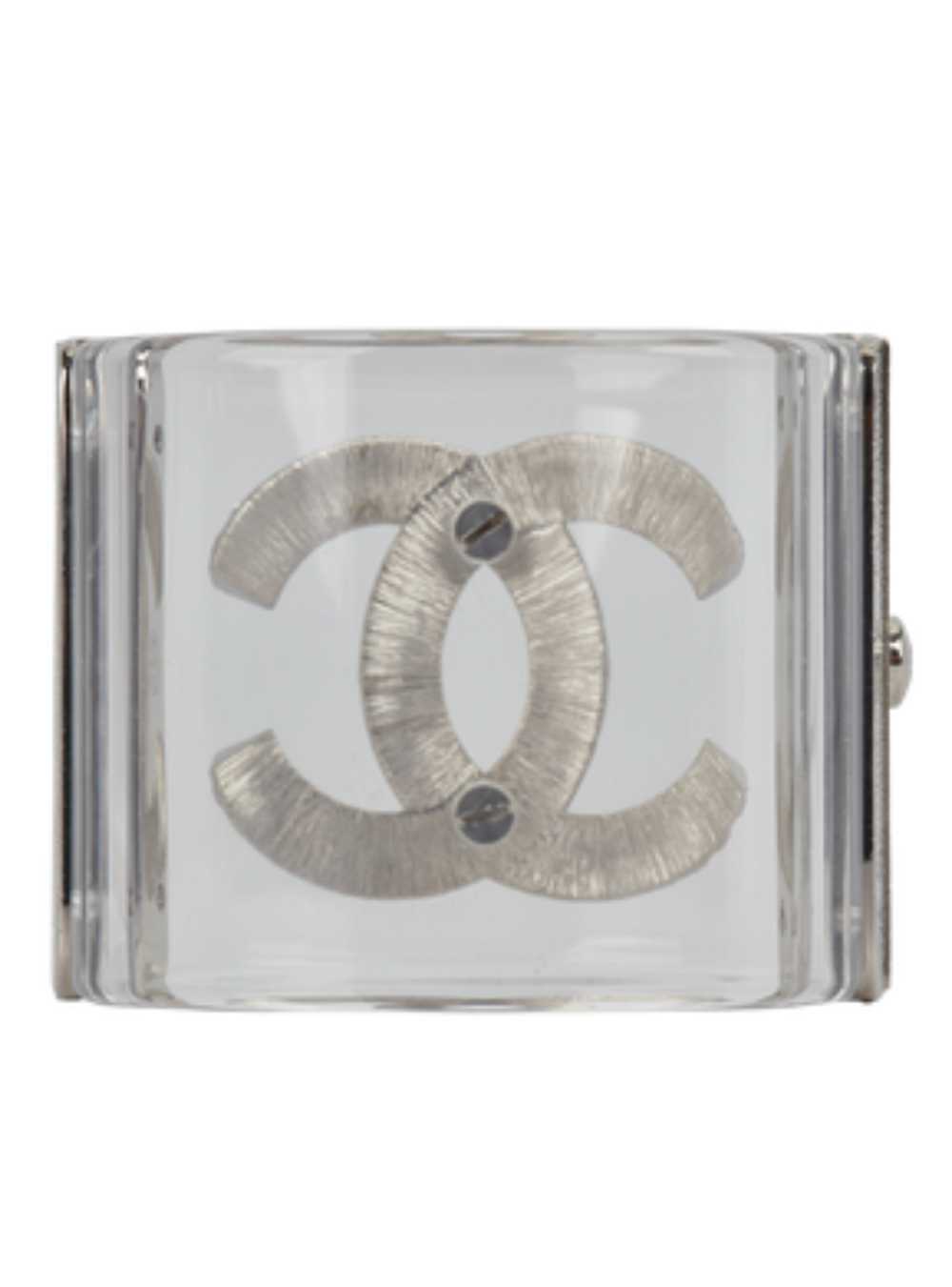 Product Details Chanel Clear Acrylic Double CC Cu… - image 3