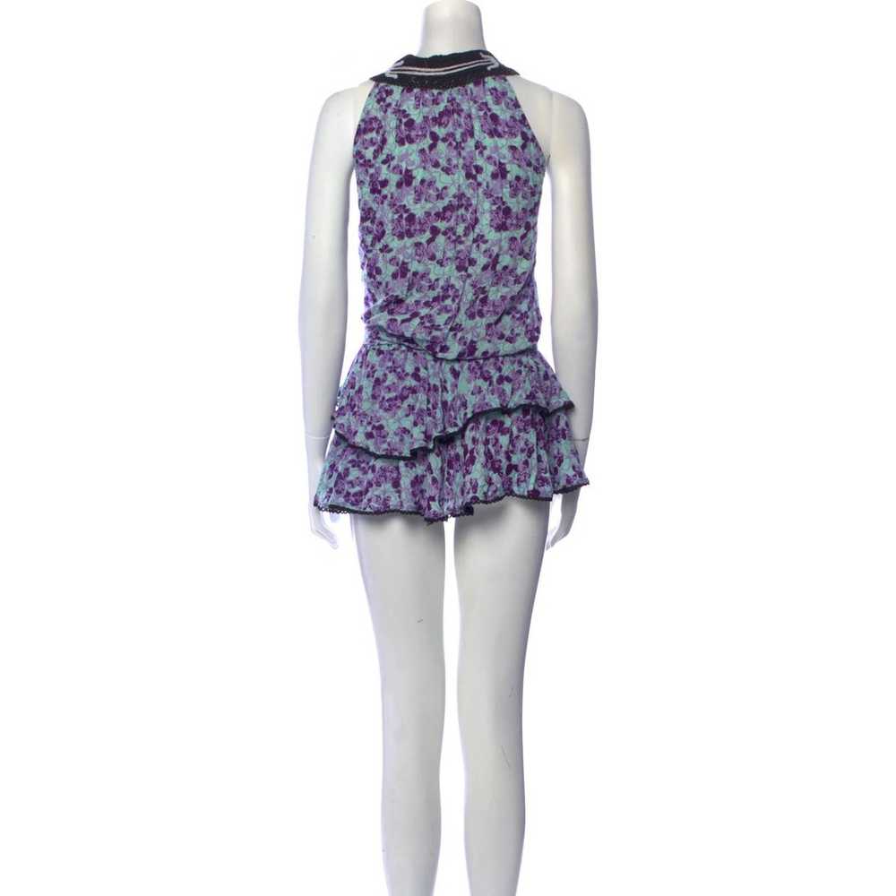 Poupette St Barth Dress Printed Mini Dress - Size… - image 2