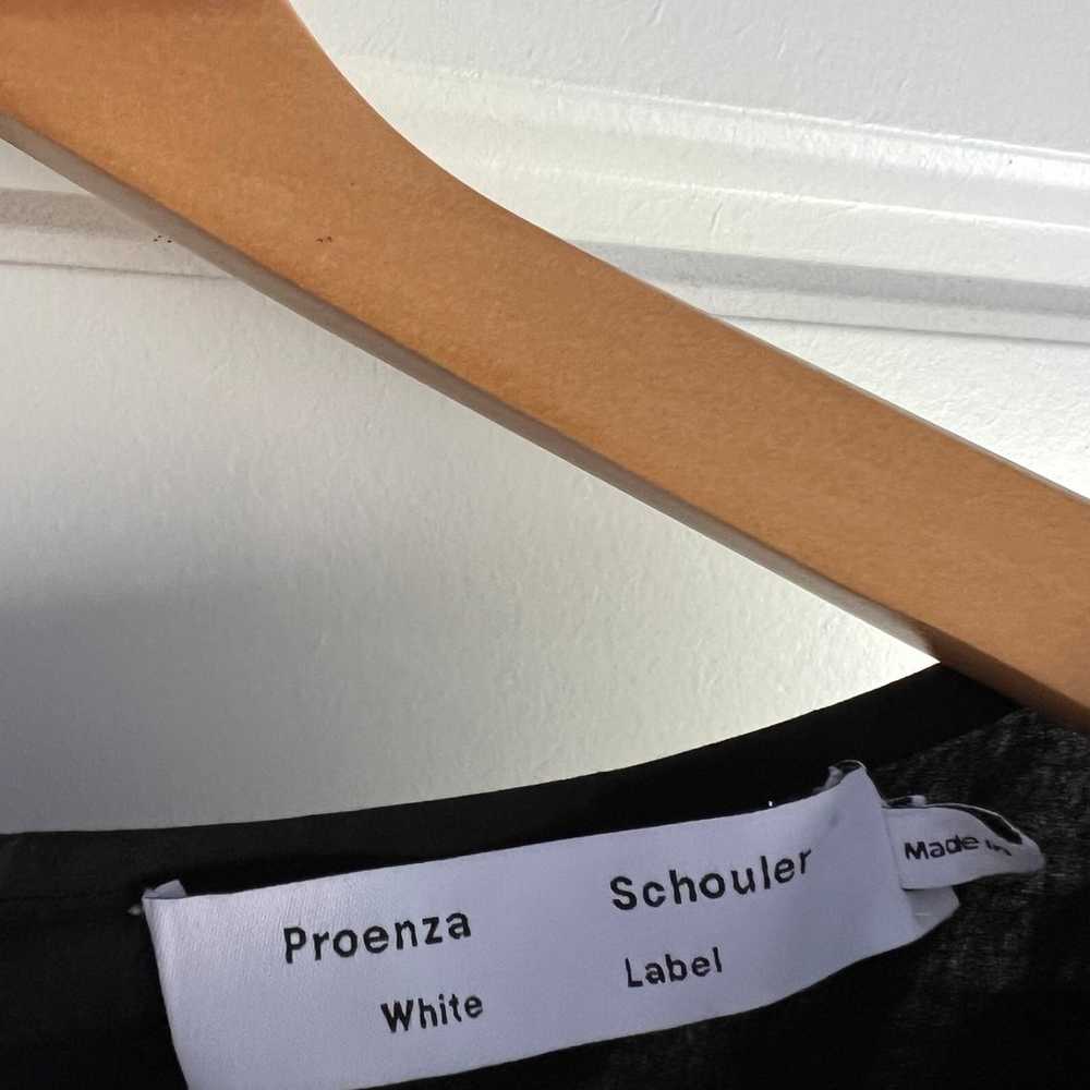Proenza Schouler White Label V-Neck Ruched Midi D… - image 7