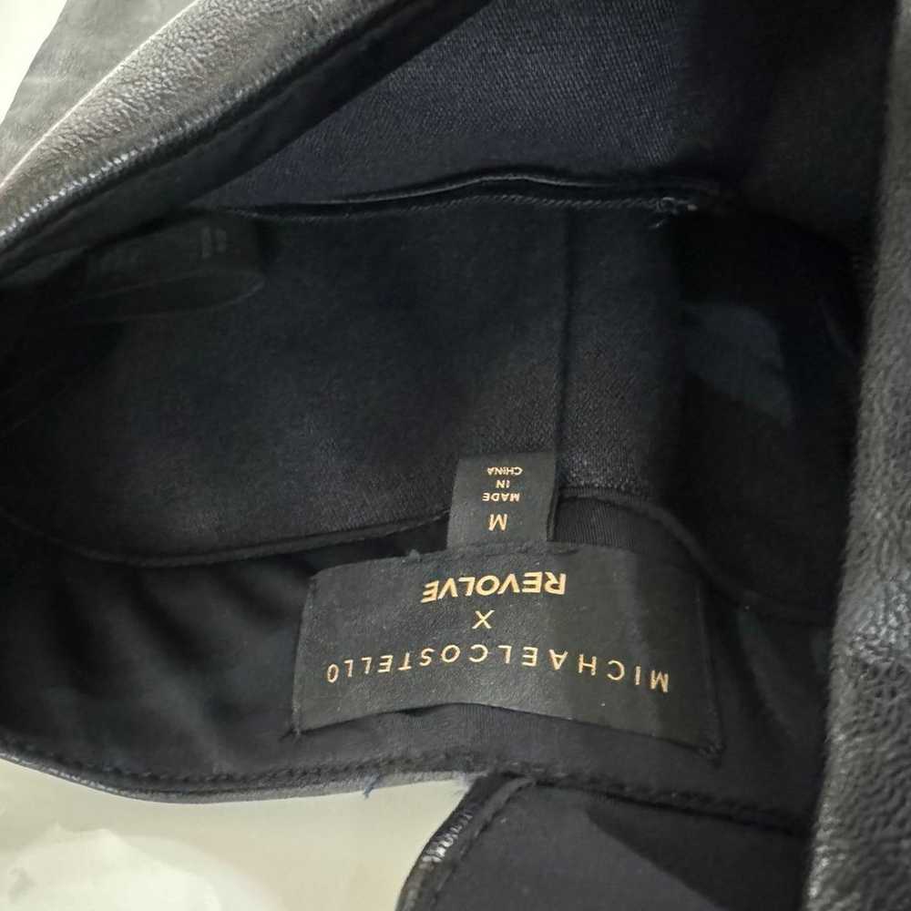 MICHAEL COSTELLO x REVOLVE faux leather Jumpsuit … - image 4