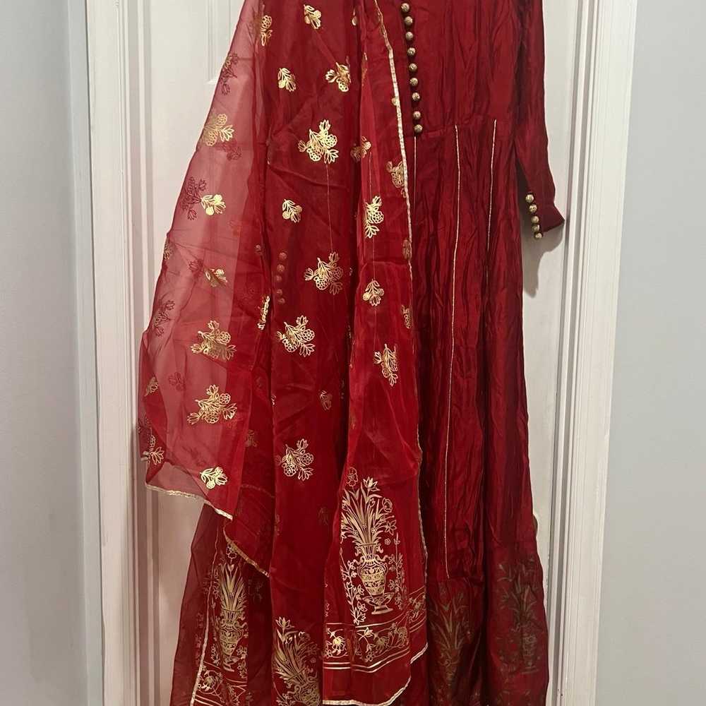 Designer/pakistani dress/ eid dress - image 4