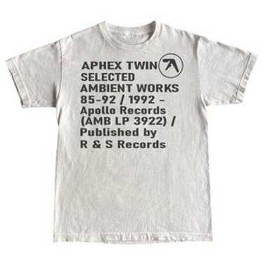 トップス midorikawa twoness aphex twin XL Twin Warp Records Aphex Twin And Other Artists Fan T-Shirt