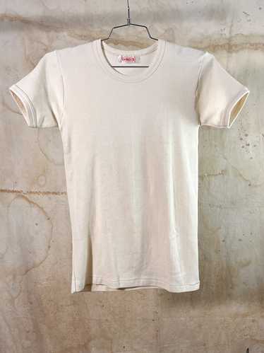1960s French Cotton Tricot Short Sleeve Tee No. 2