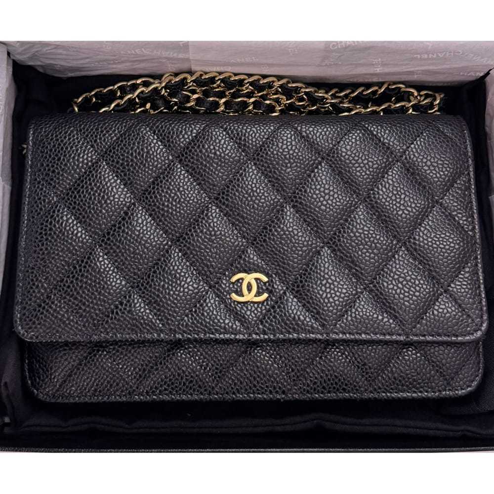 Chanel Wallet on Chain leather handbag - image 8