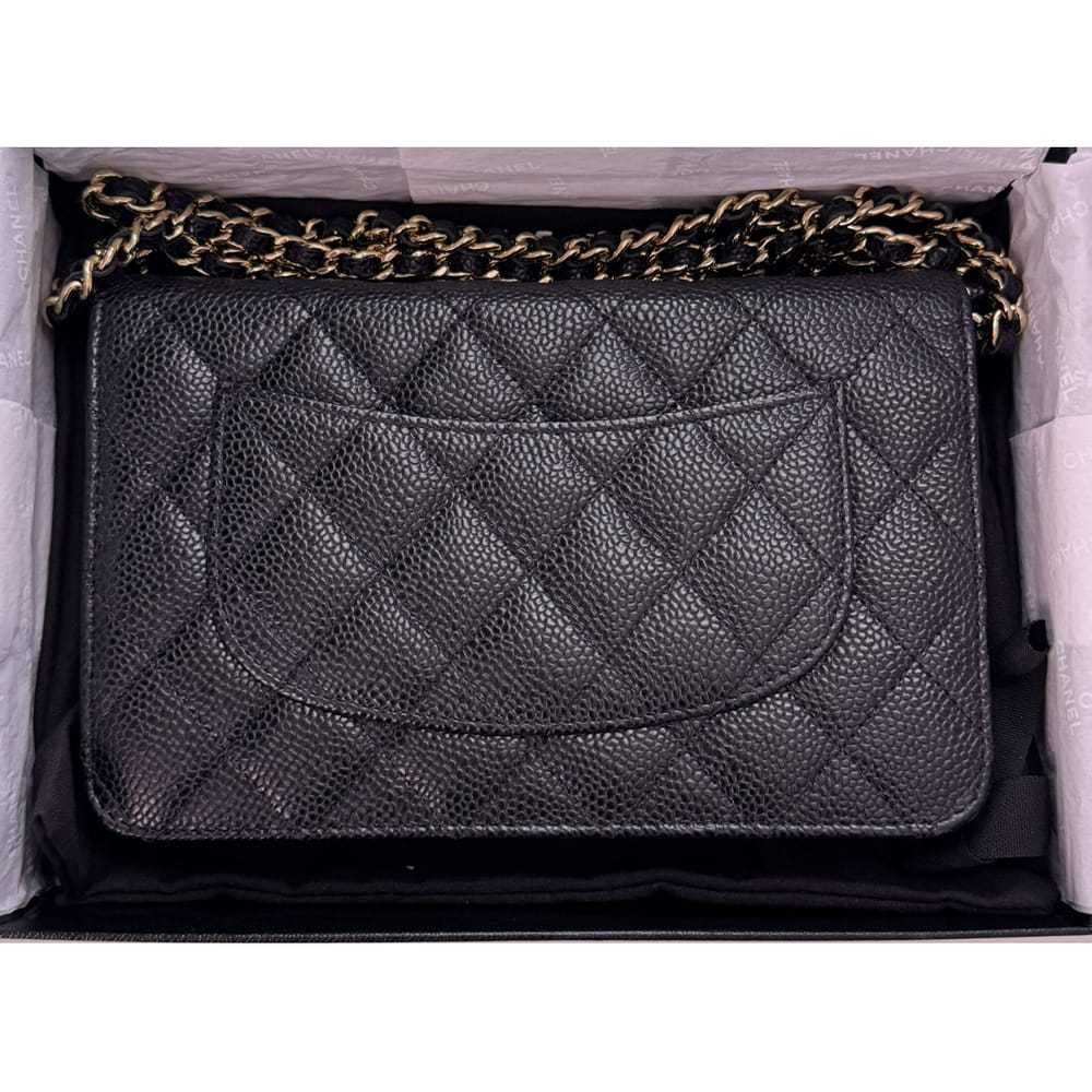 Chanel Wallet on Chain leather handbag - image 9