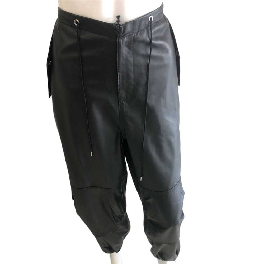 Shoreditch Ski Club Leather trousers - image 3