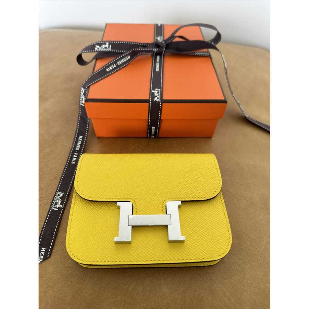 Hermès Constance Slim leather wallet - image 2