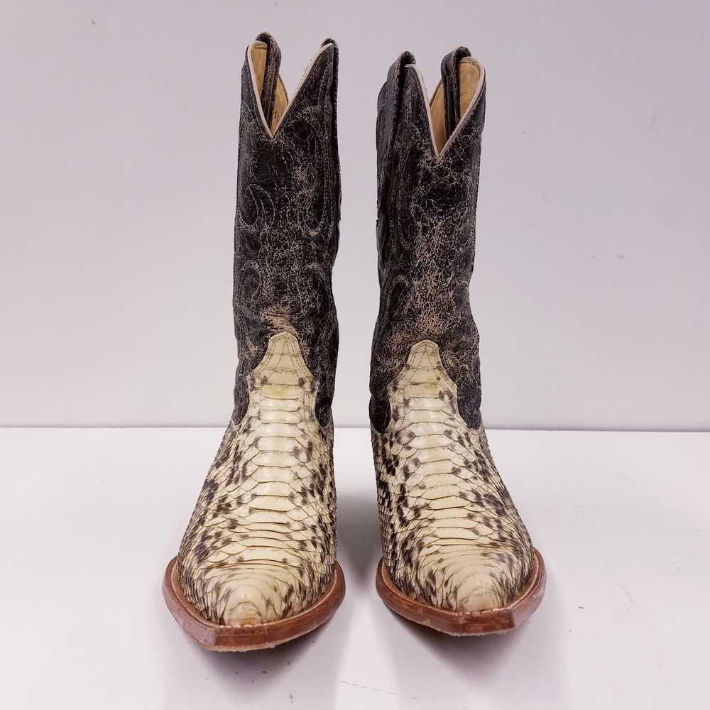 Los Altos Genuine Snakeskin Leather Western Cowgi… - image 3