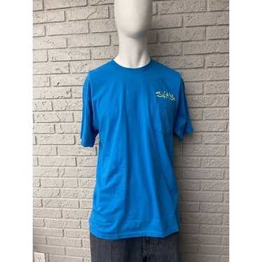 Salt Life Men’s Blue Short Sleeve Graphic T-Shirt… - image 1