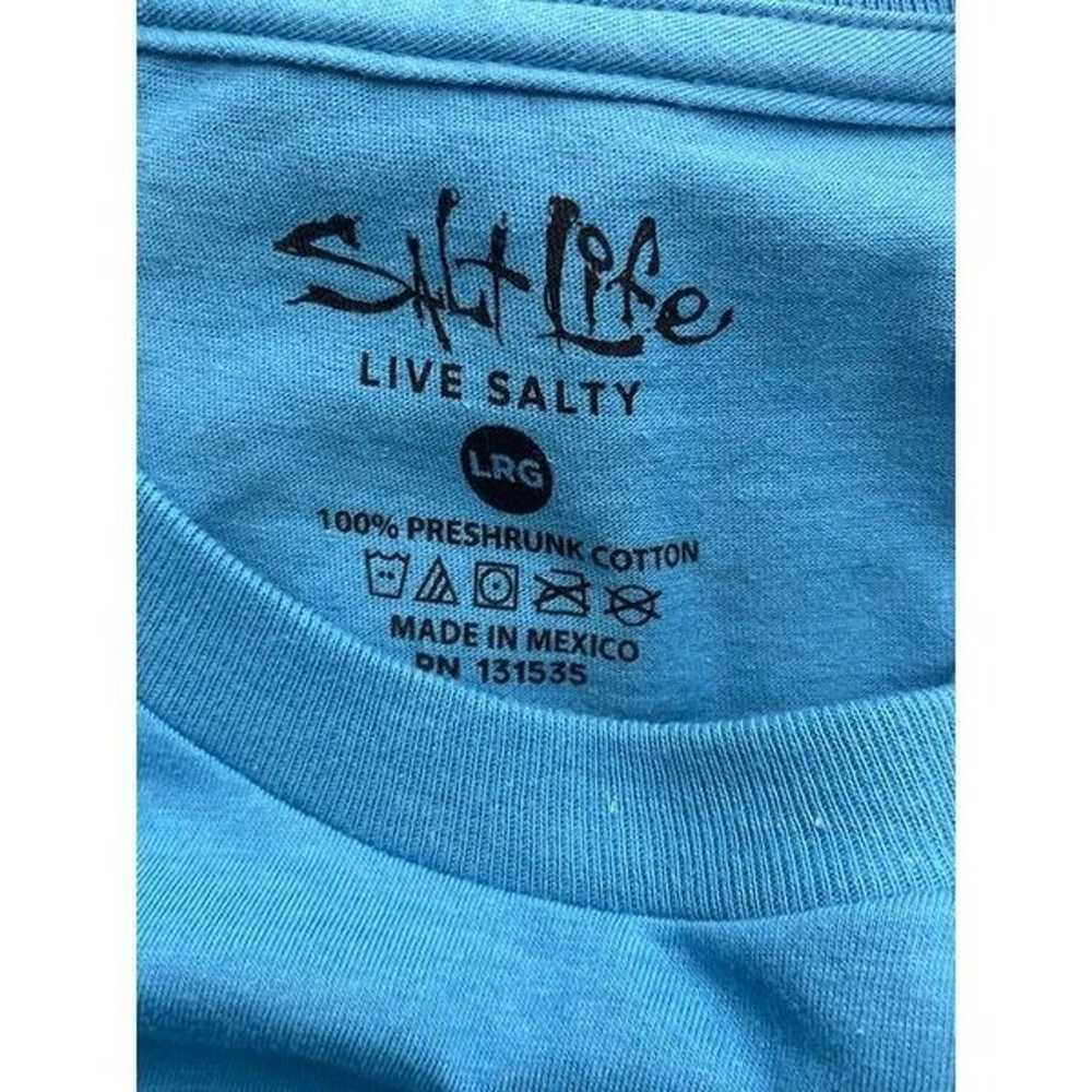 Salt Life Men’s Blue Short Sleeve Graphic T-Shirt… - image 7
