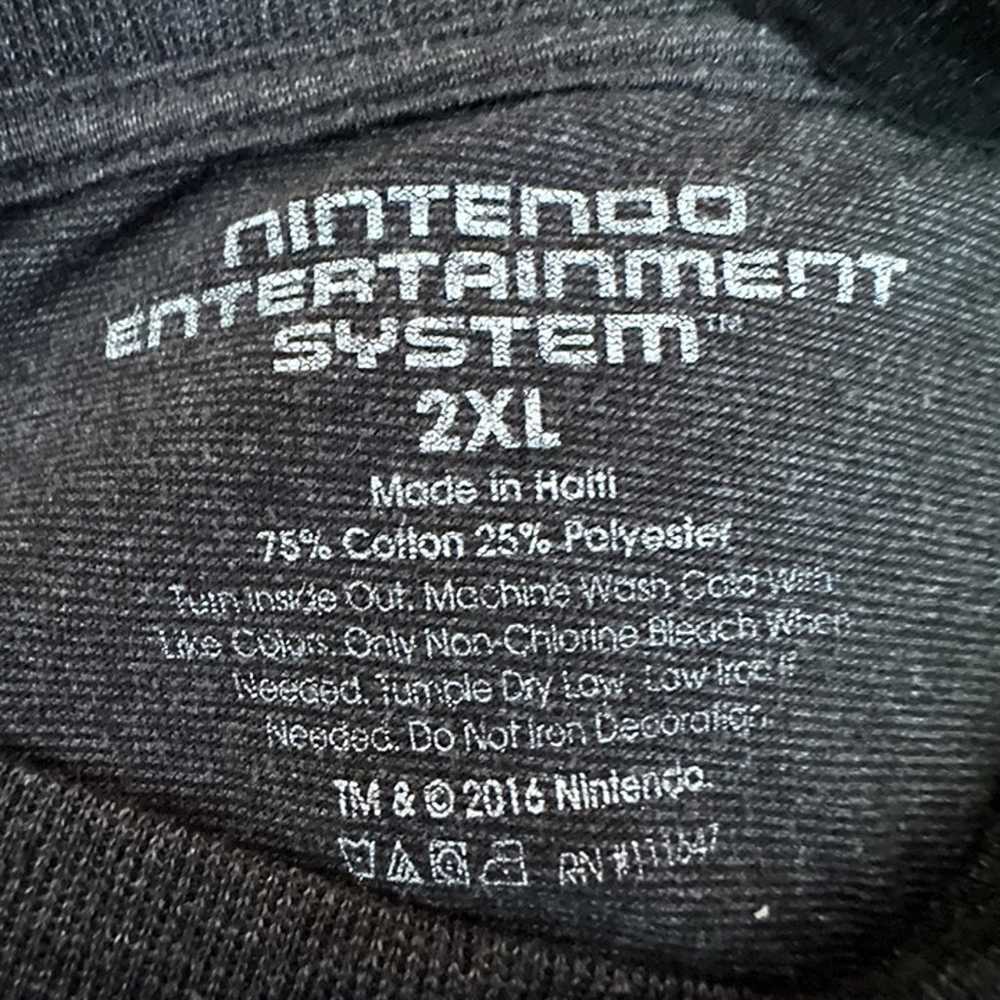 Nintendo Entertainment System size 2XL gray cotto… - image 4