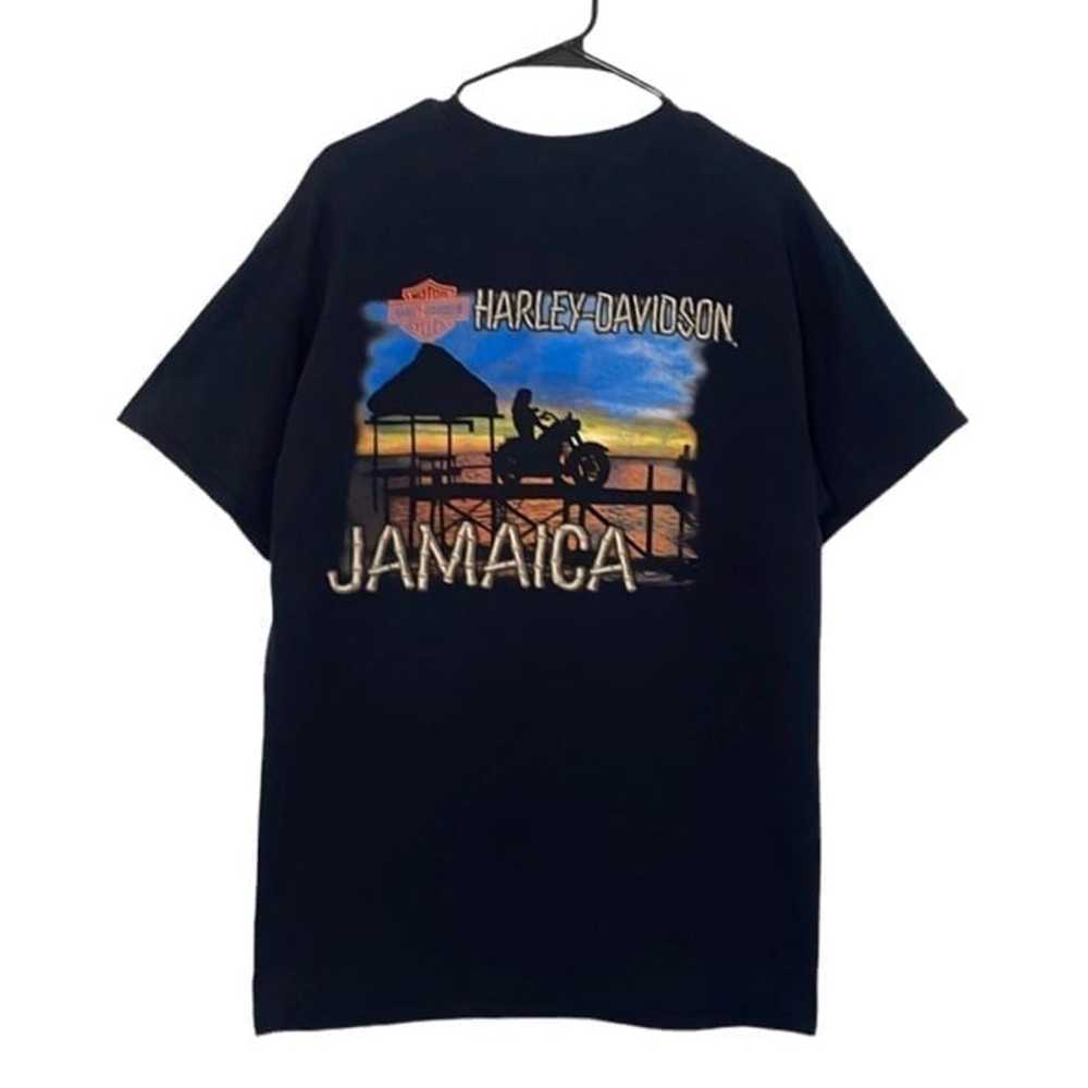 Vintage Jamaica Harley-Davidson T-Shirt - image 2