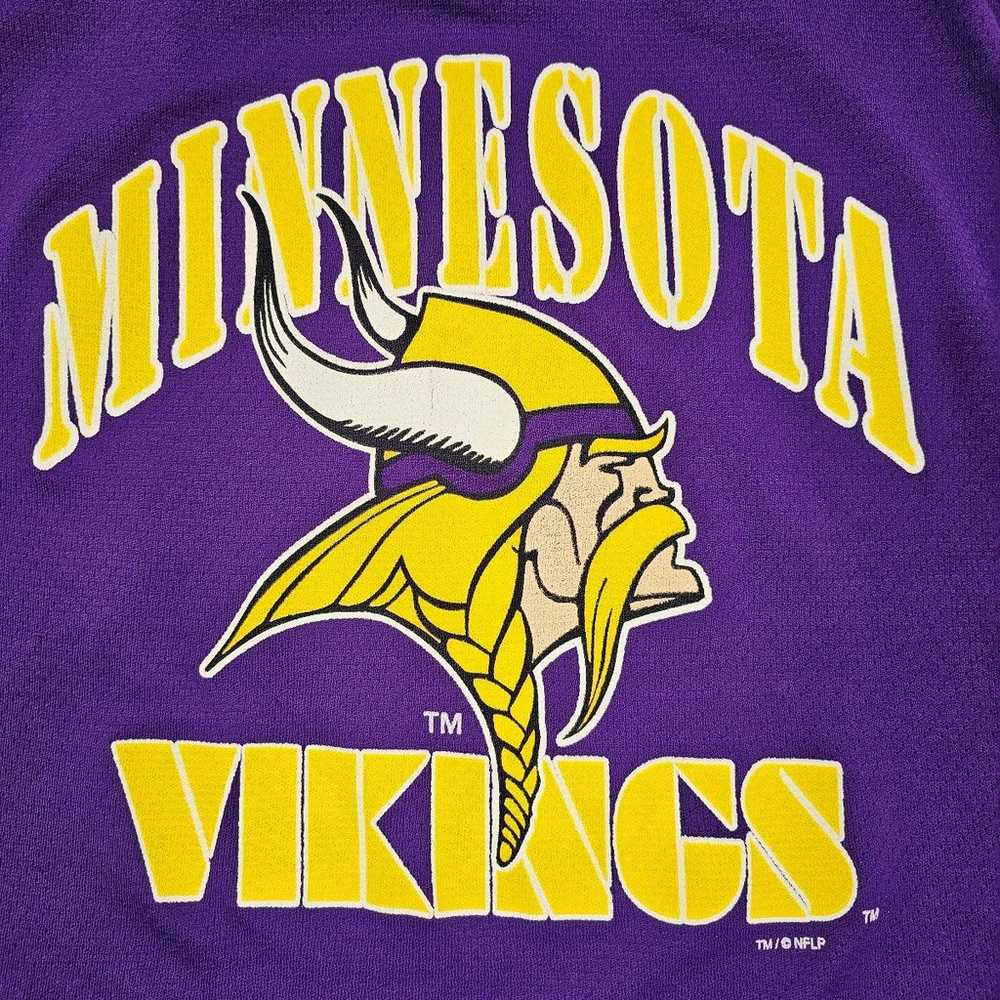 Vintage Minnesota 1998 Vikings Cris Carter Jersey… - image 2