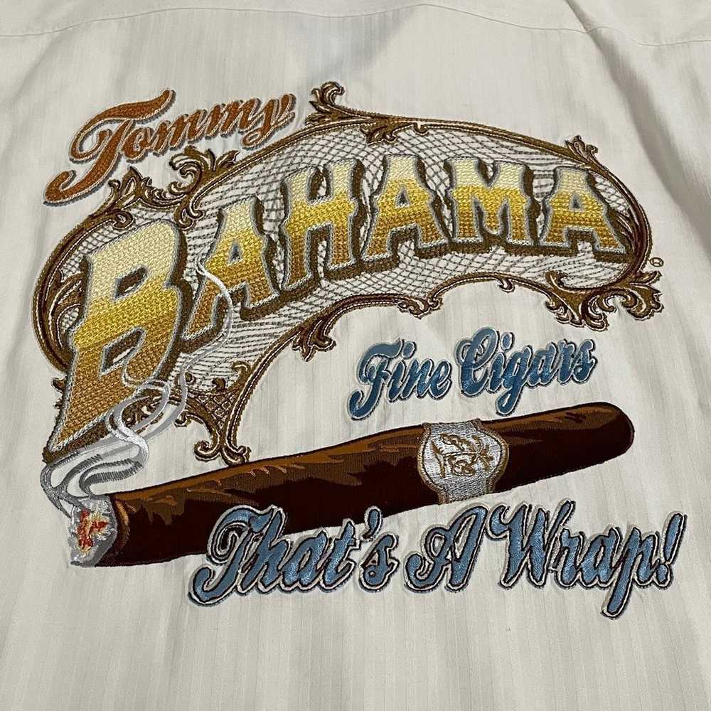 Tommy Bahama Silk Shirt Fine Cigars Thats A Wrap - image 2