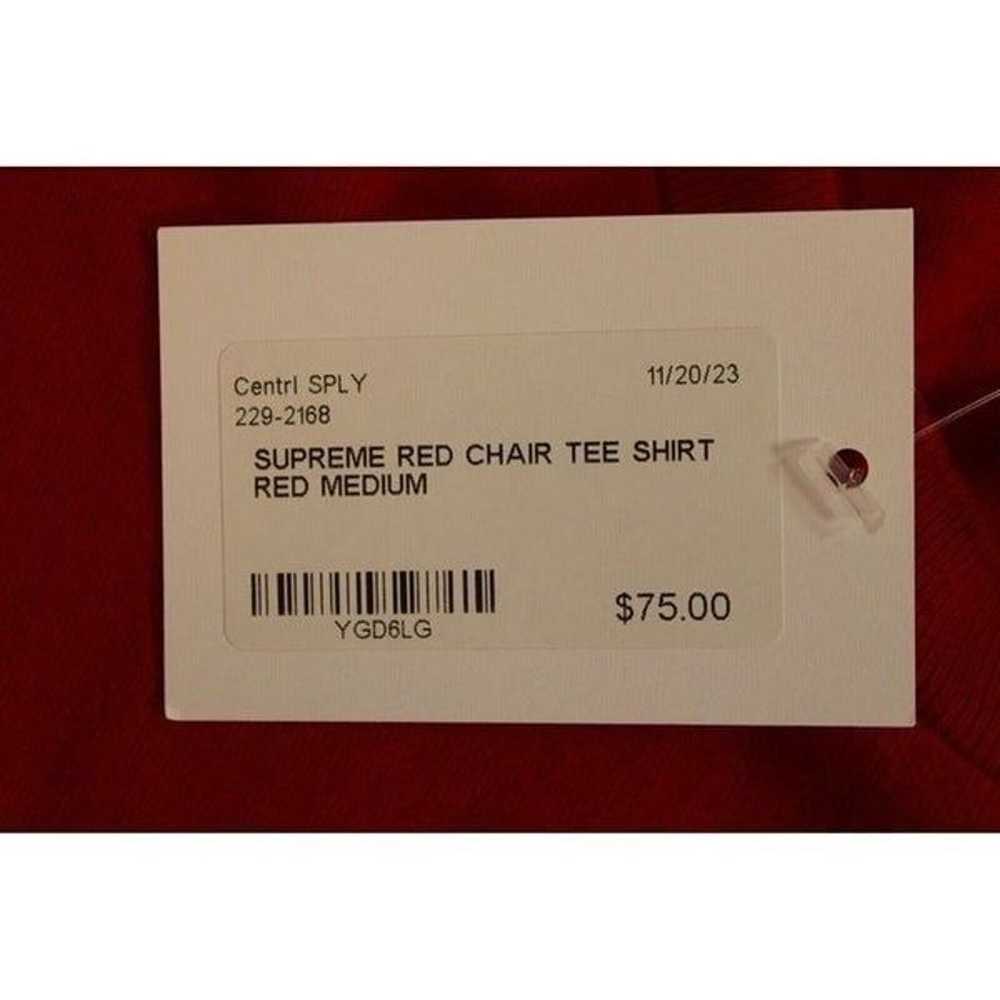 Supreme Red Chair Tee Shirt Pullover Short Sleeve… - image 4