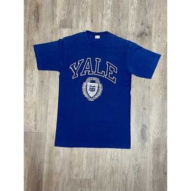 Champion Yale Lux Et Veritas Single Stitch T-Shir… - image 1
