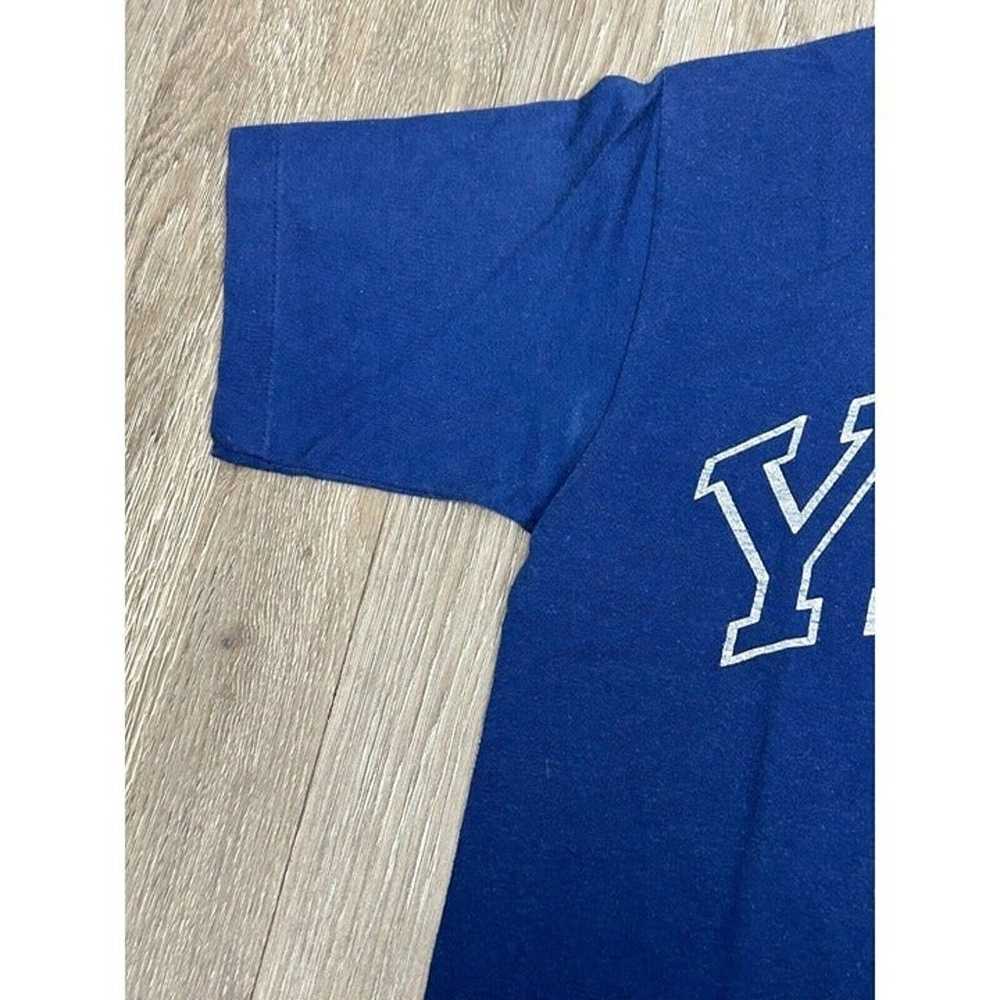 Champion Yale Lux Et Veritas Single Stitch T-Shir… - image 4