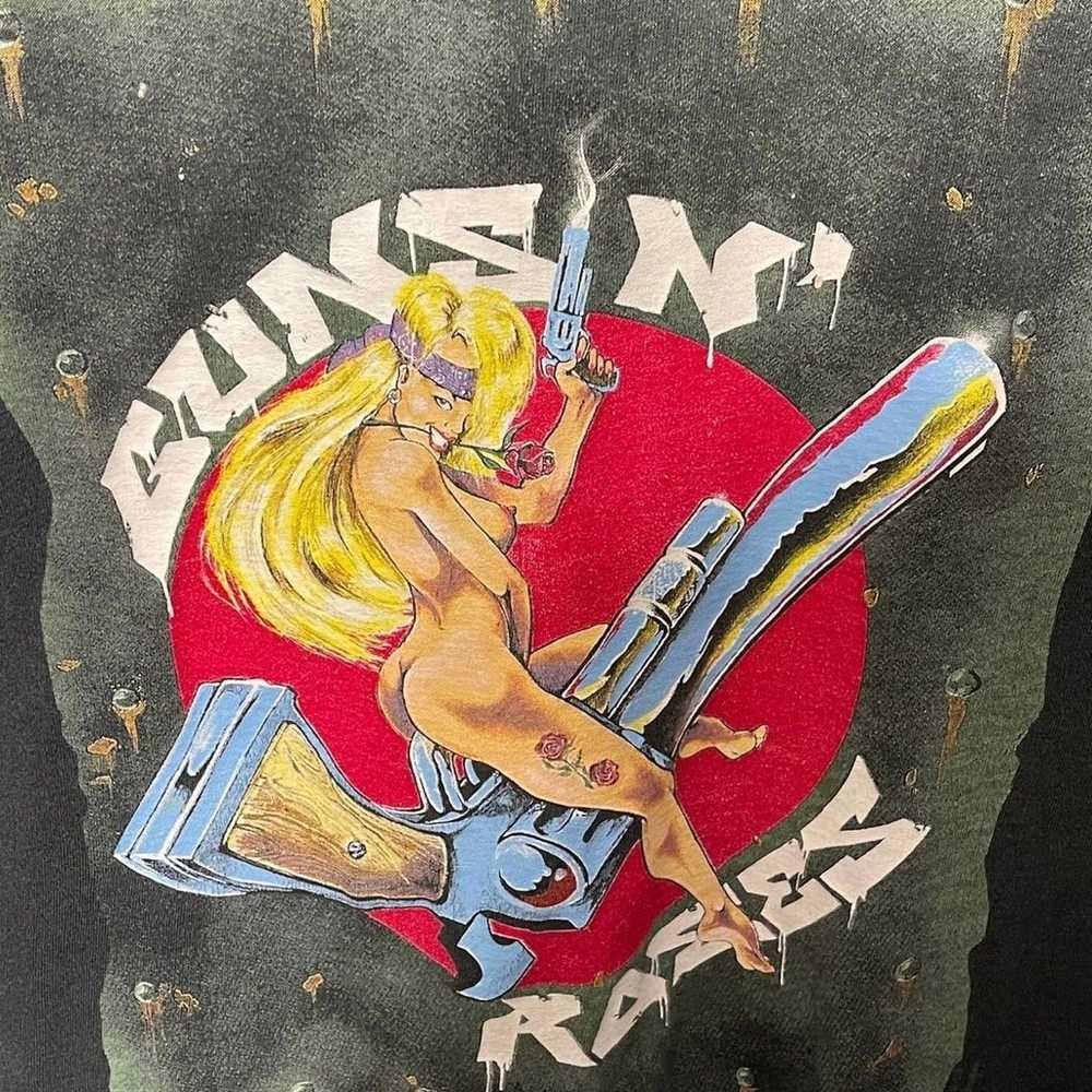 Vintage Rare Authentic Guns N Roses 91-92 Single … - image 2
