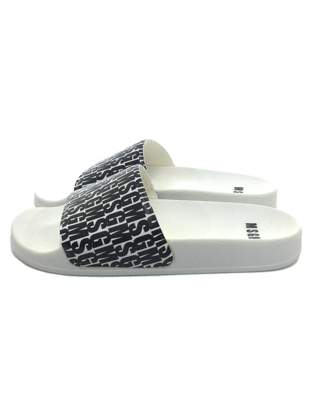 Msgm Sandals/37/White/Pool-Slide Shoes BLp96 - image 1