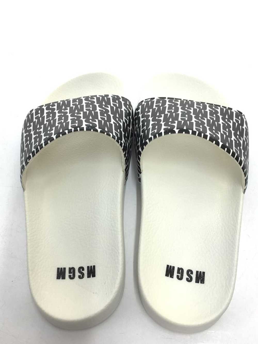 Msgm Sandals/37/White/Pool-Slide Shoes BLp96 - image 3