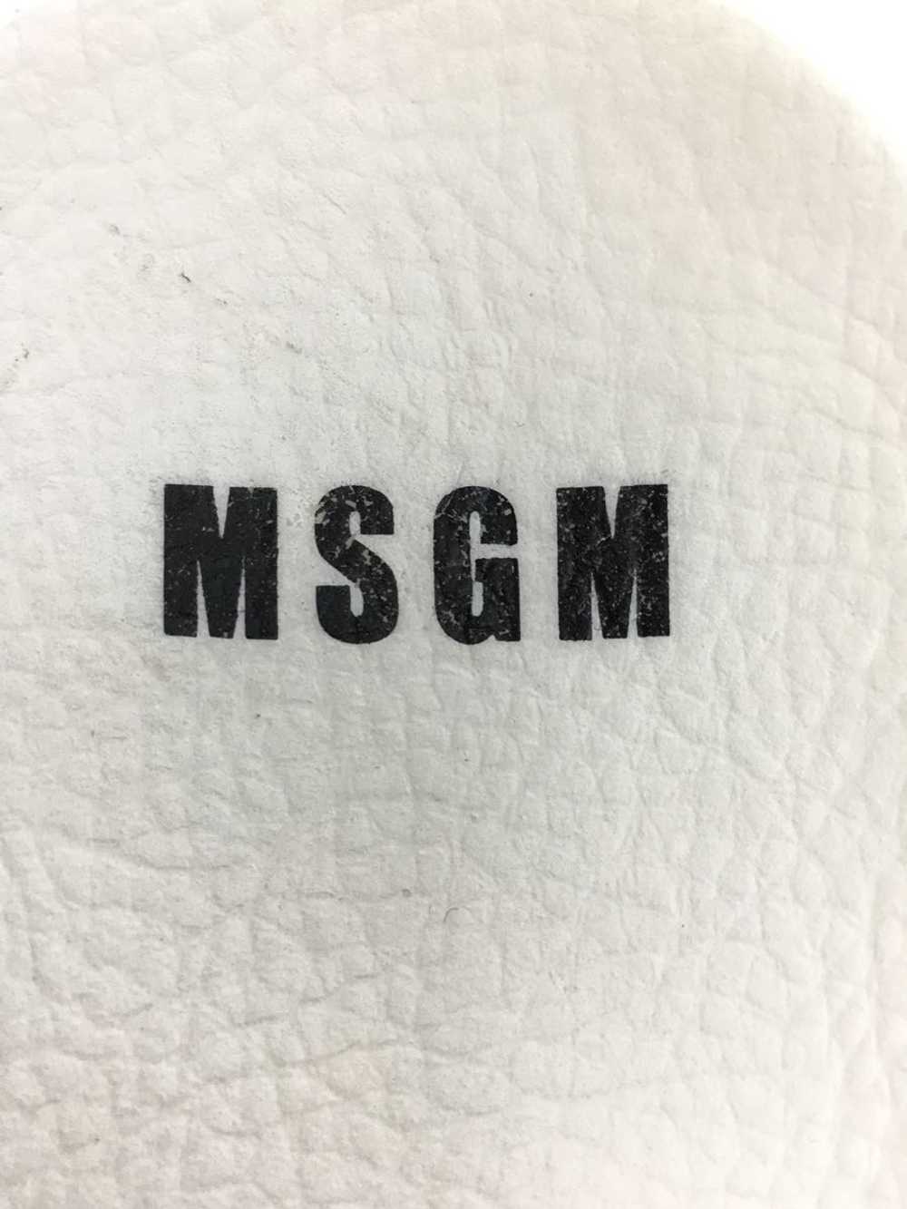 Msgm Sandals/37/White/Pool-Slide Shoes BLp96 - image 5