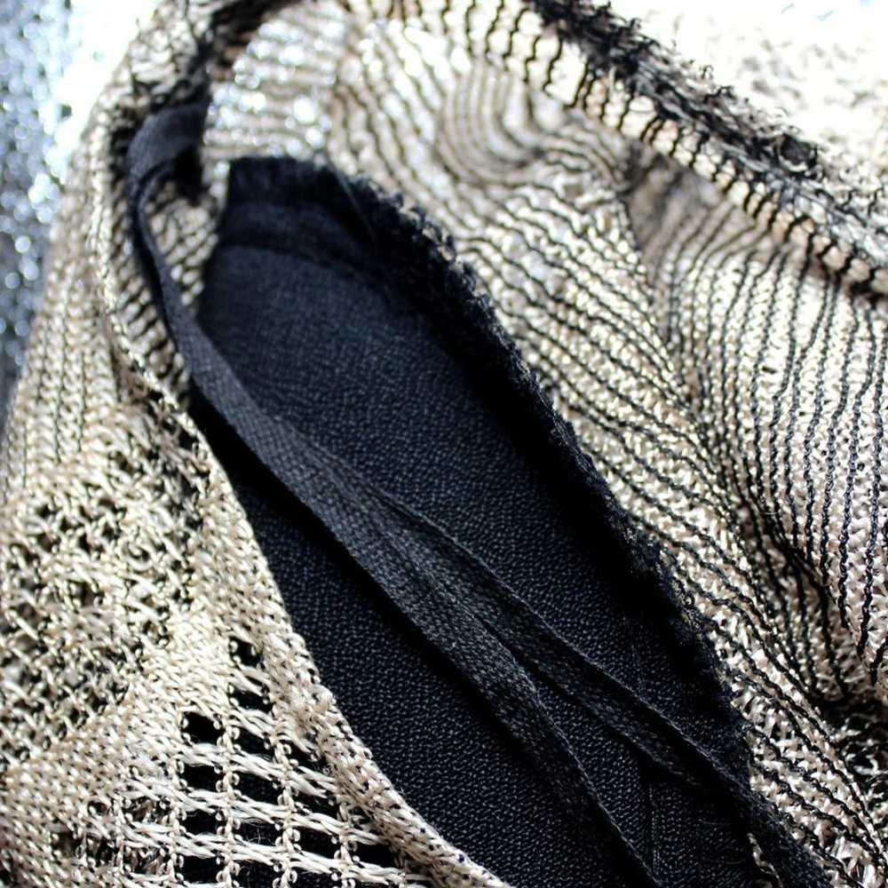 Rare Giorgio Sant'Angelo Designer Lace Fringe Cro… - image 8