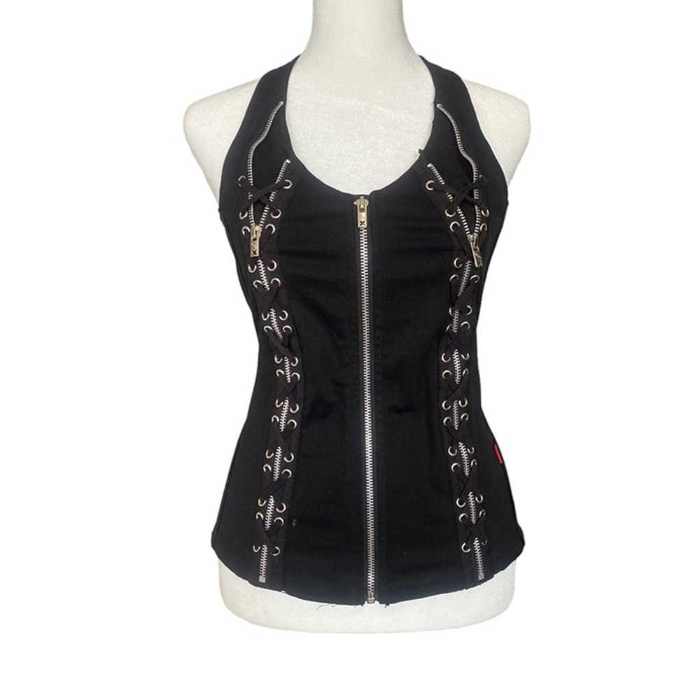TRIPP black corset halter - image 1