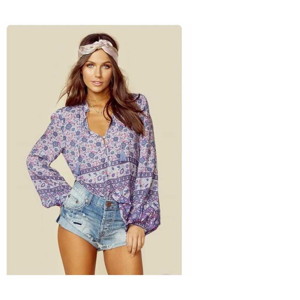 Spell & The Gypsy Kombi Blouse in Lavender XS - image 2