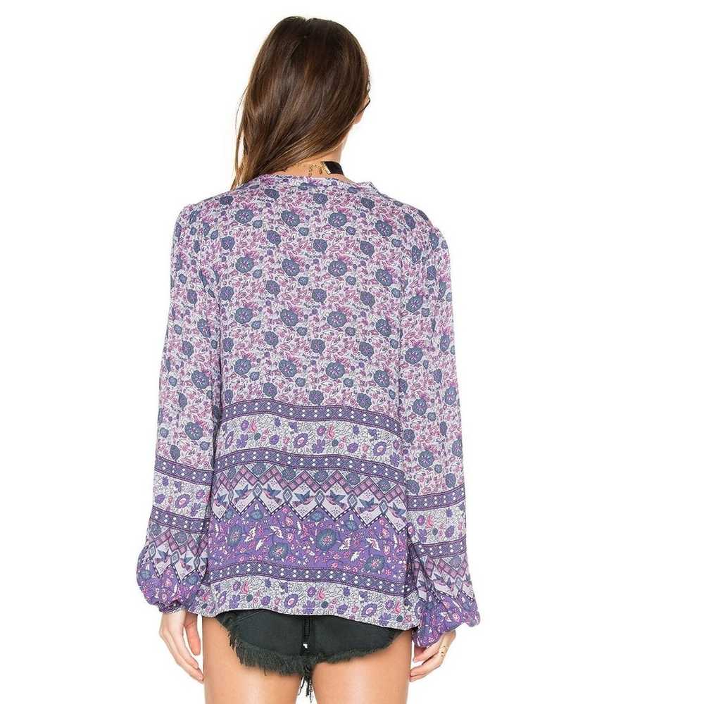 Spell & The Gypsy Kombi Blouse in Lavender XS - image 4