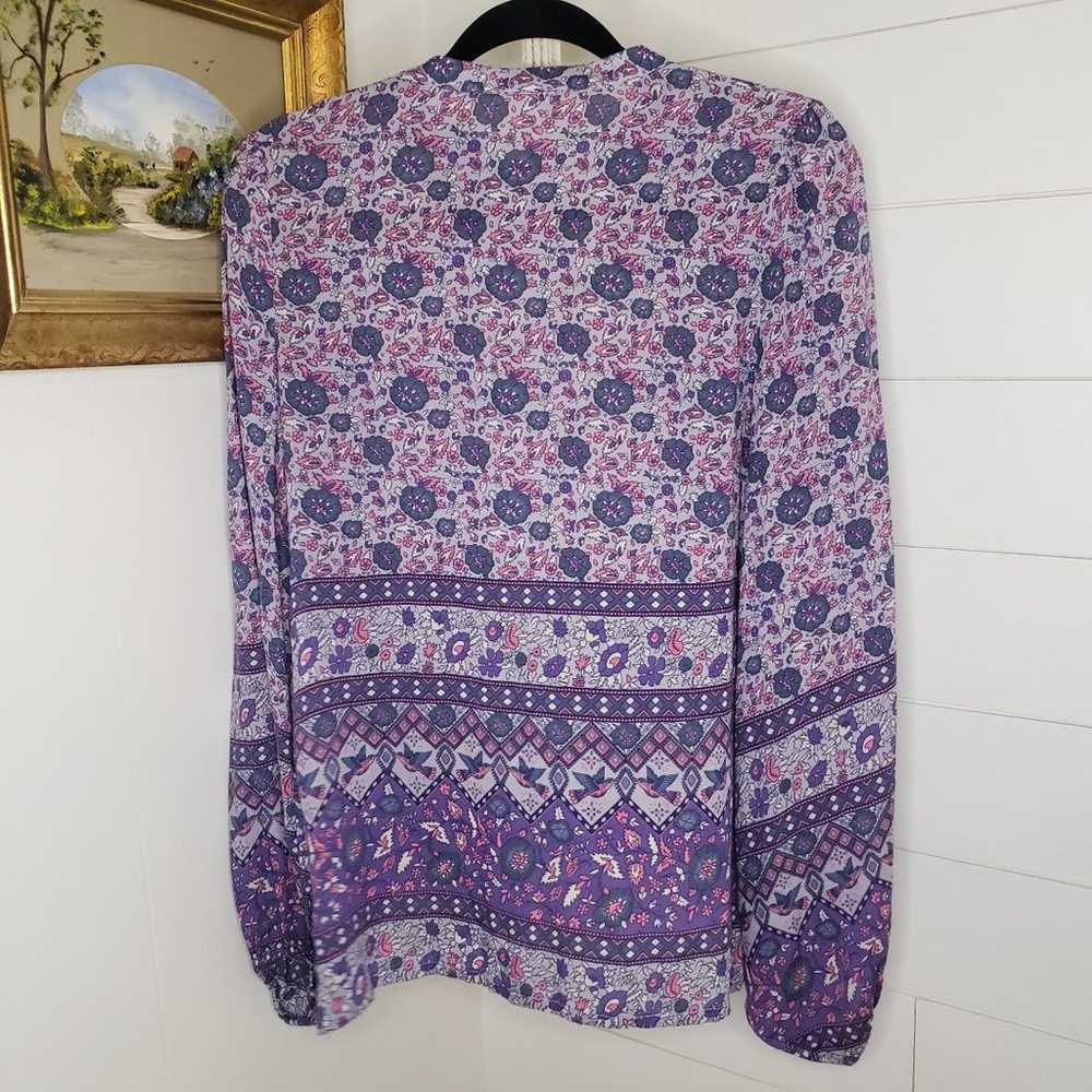 Spell & The Gypsy Kombi Blouse in Lavender XS - image 7