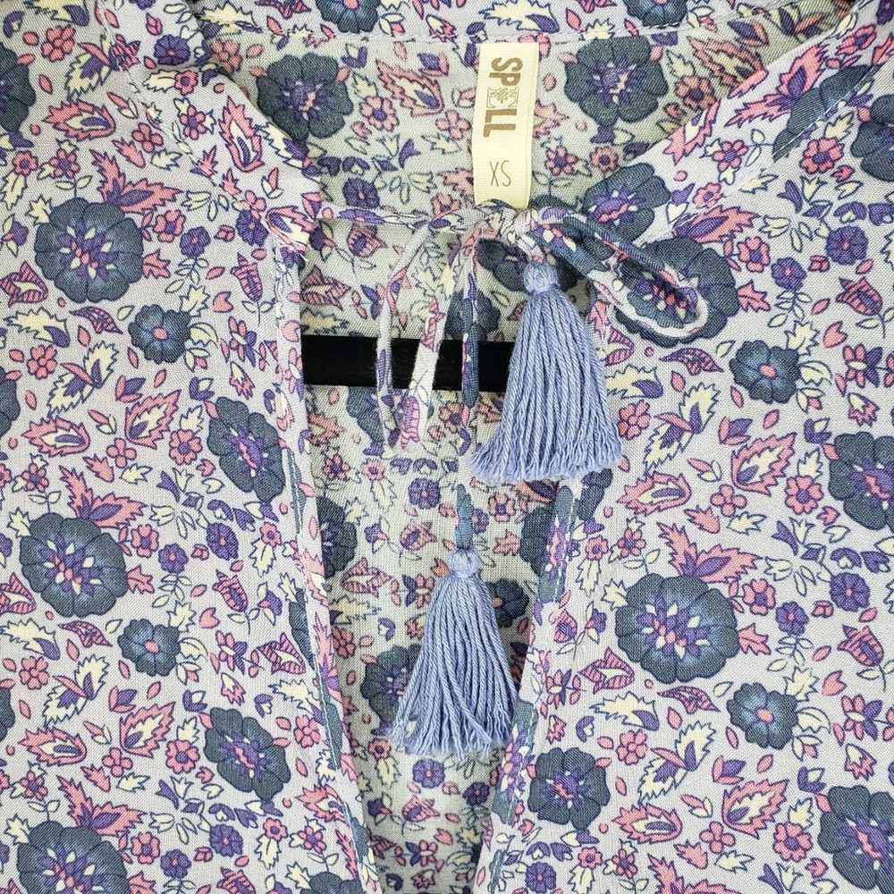 Spell & The Gypsy Kombi Blouse in Lavender XS - image 8