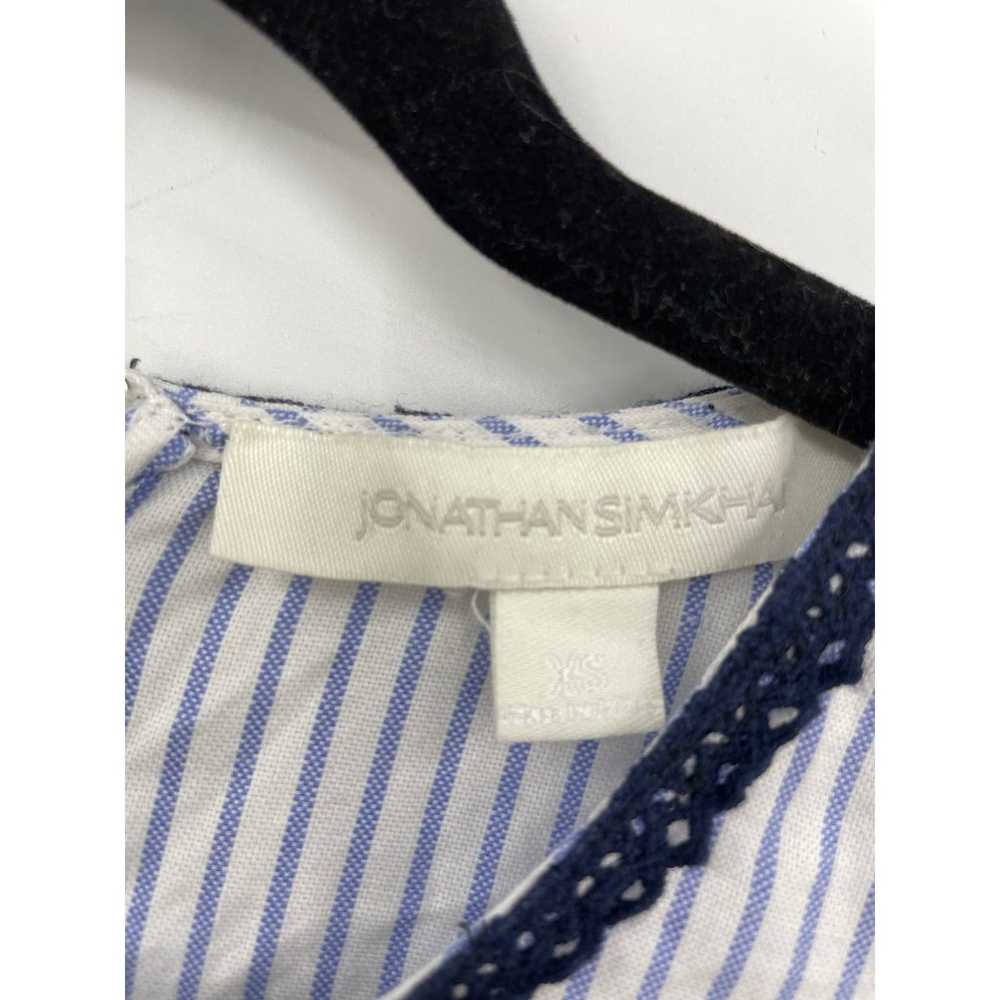 Jonathan Simkhai Womens Sz XS Blouse Peplum Sleev… - image 4