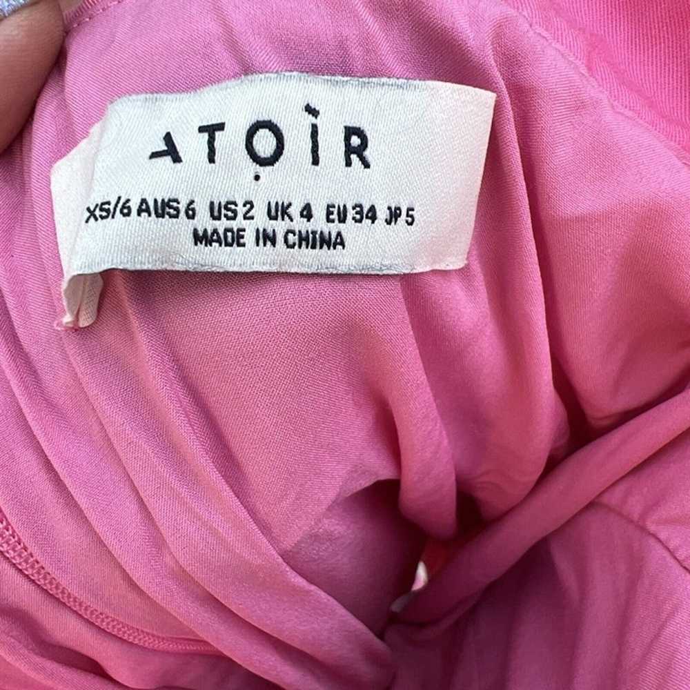 Atoir Never Really Over Bodysuit Pink One Shoulde… - image 7