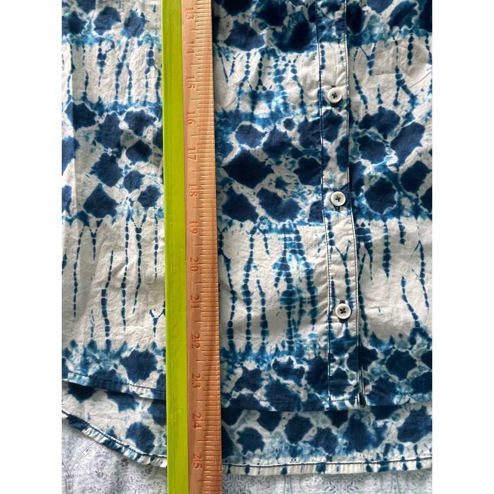 Apiece Appart Mitte Top Sun Speckled Shibori Butt… - image 12