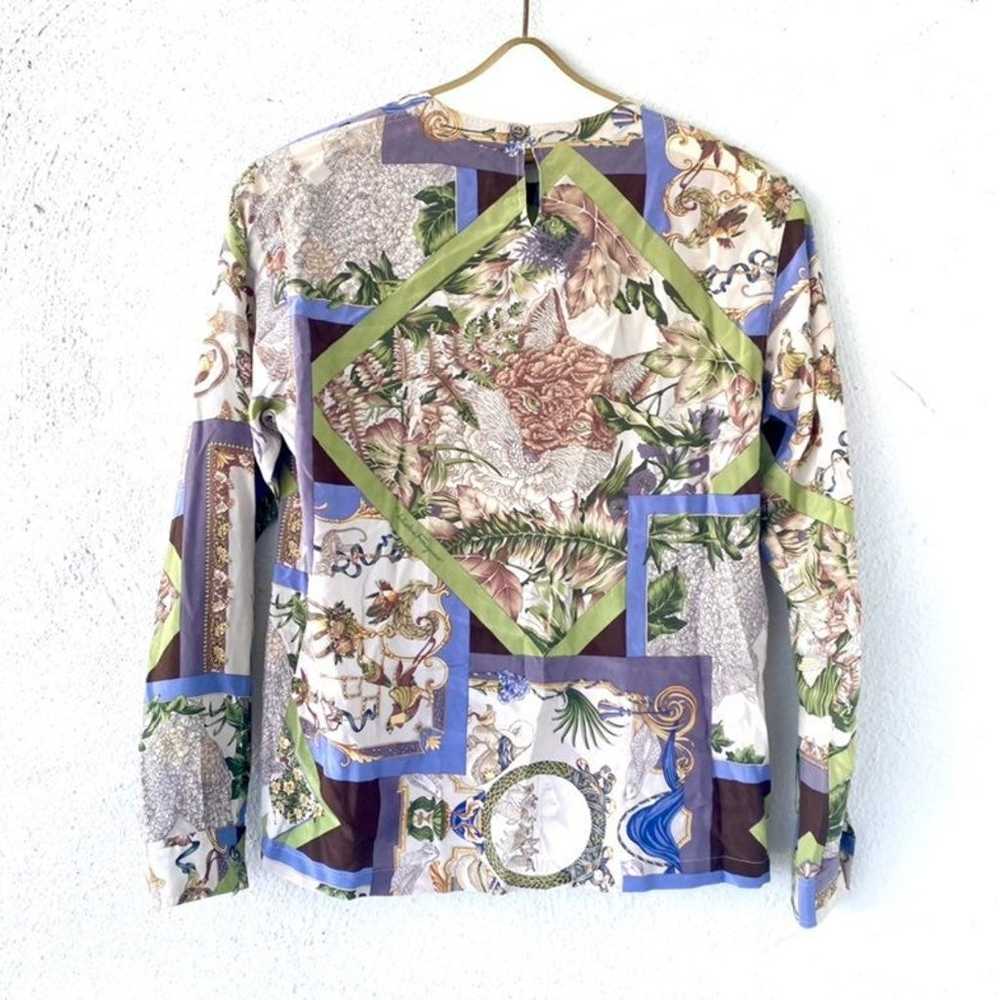 Salvatore Ferragamo Silk Scarf Shirt - image 7