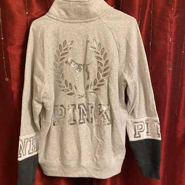 NWOT VS PINK sequin sweatshirt - image 1
