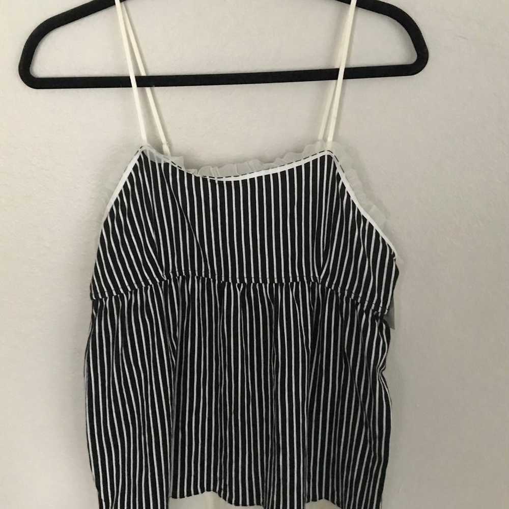 NWT Vera Wang Striped Camisole Size Medium - image 3