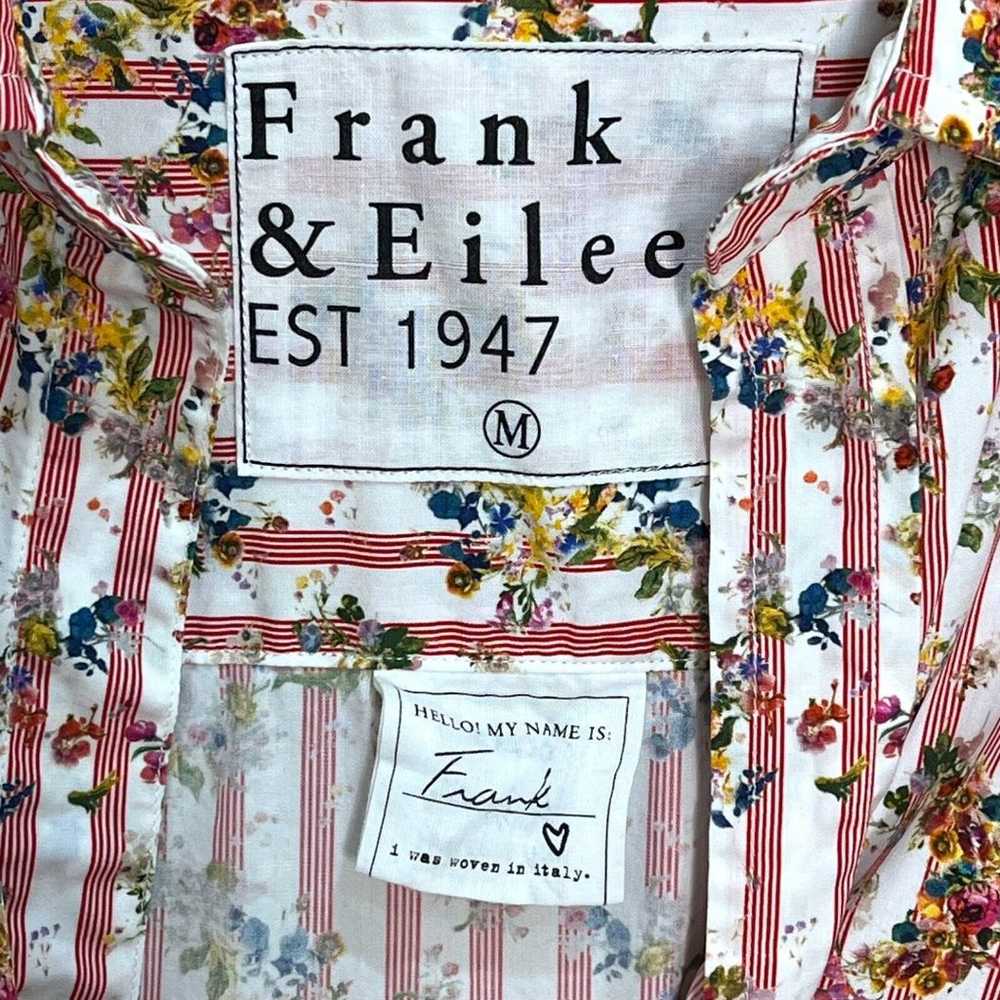 Frank and Eileen "Frank" Woven Button Up Red Mini… - image 3