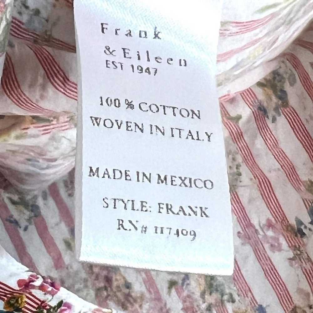 Frank and Eileen "Frank" Woven Button Up Red Mini… - image 7