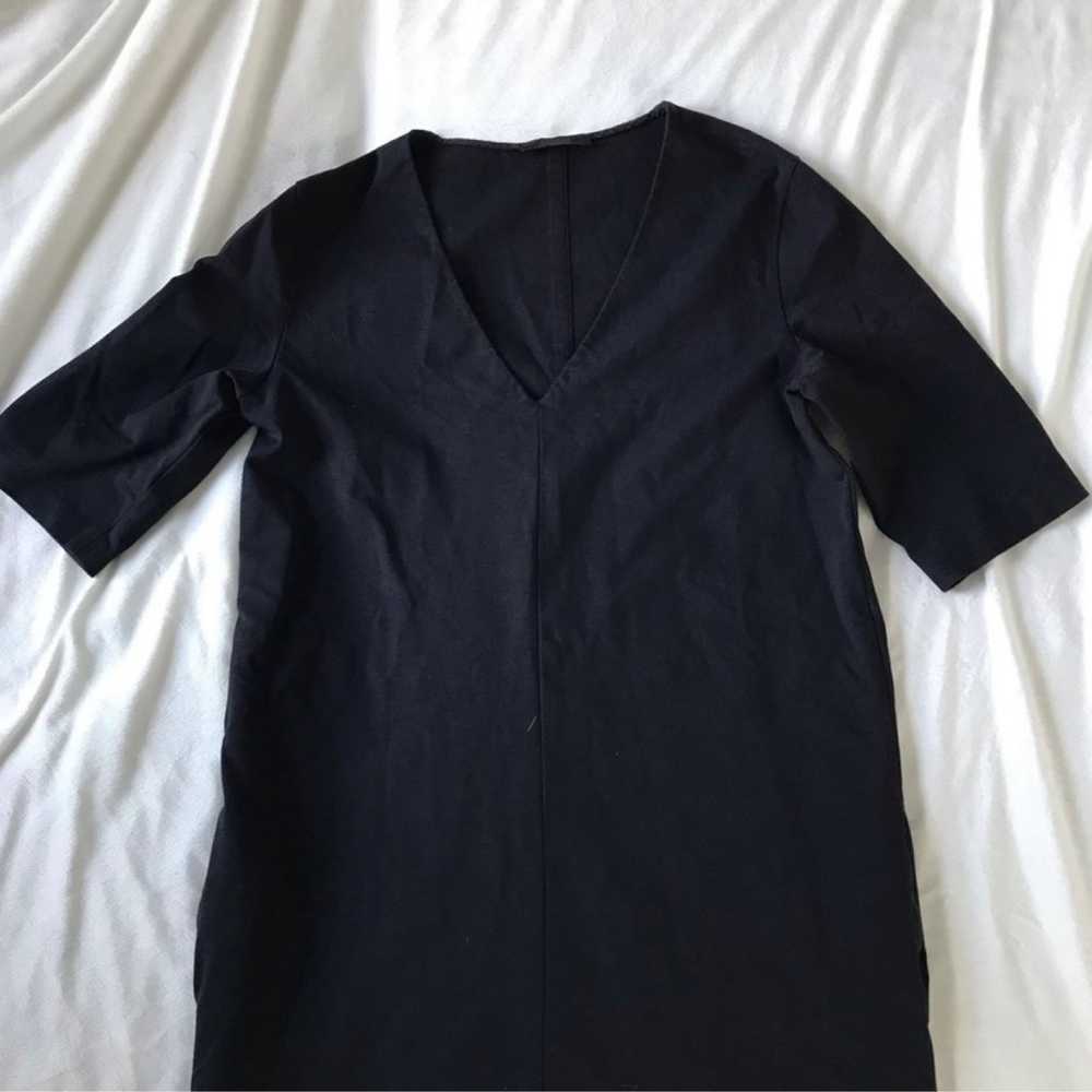 THE ROW ESSENTIALS BLACK DRESS S $1280 - image 1