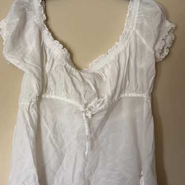 white milkmaid top