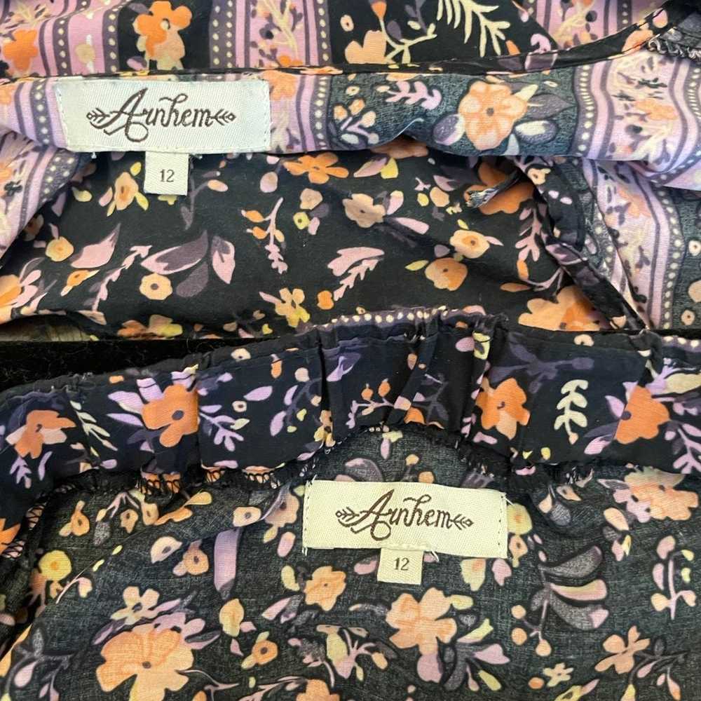 Arnhem Floral Bloom Blouse and Midi Skirt Set in … - image 11