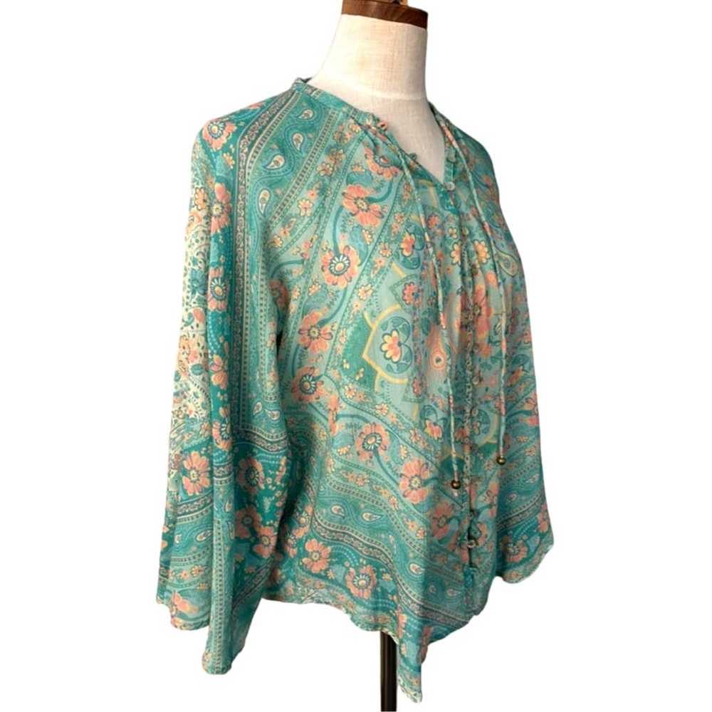 Spell & The Gypsy Farrah Blouse - Women's Size XS - image 4