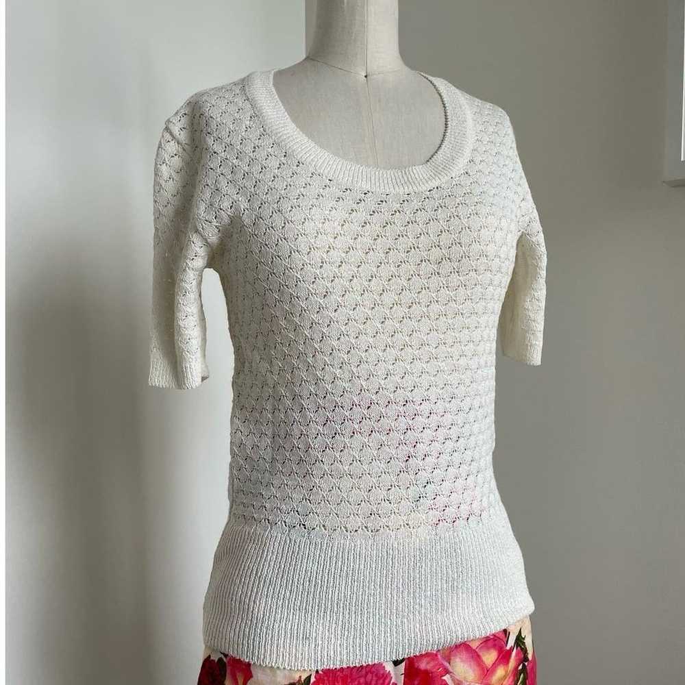 Vintage Balenciaga knit top SZ 36 / Medium - image 1