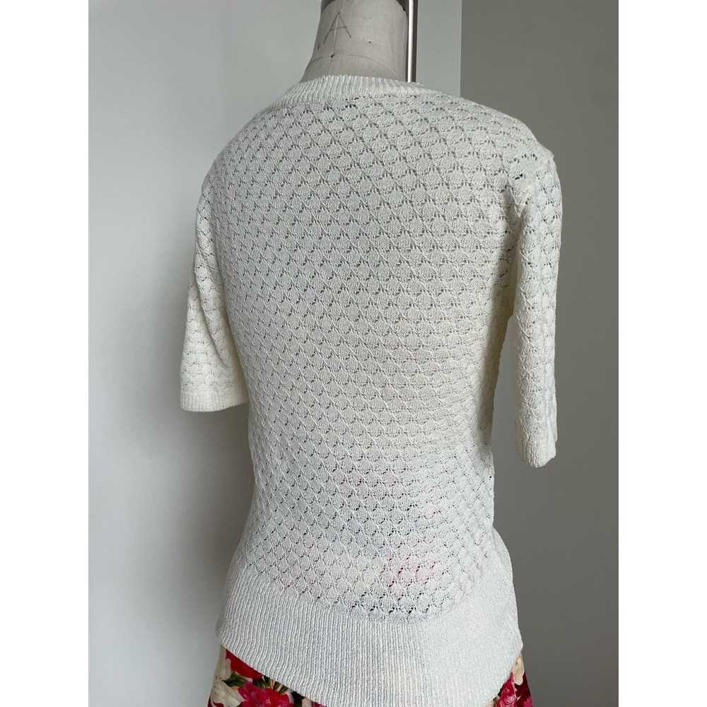 Vintage Balenciaga knit top SZ 36 / Medium - image 3